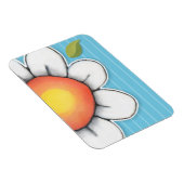 Daisy Joy blauw Premium magneet (Rechterzijde)