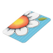 Daisy Joy blauw Premium magneet (Linkerzijde)