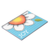 Daisy Joy Blue-laptop Notitieboek (Linkerzijde)