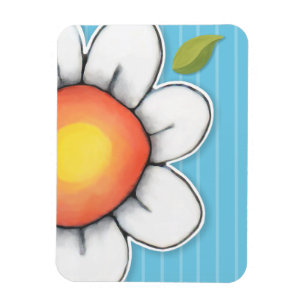 Daisy Joy Blue Premium Magnet Magneet