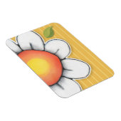 Daisy Joy geel Premium magneet (Rechterzijde)