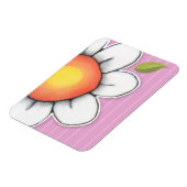 Daisy Joy roze Premium magneet (Linkerzijde)