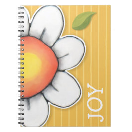 Daisy Joy yellow notebook Notitieboek