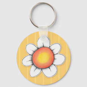 Daisy Joy yellow Sleutelhanger
