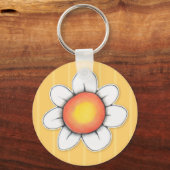 Daisy Joy yellow Sleutelhanger (Voorkant)
