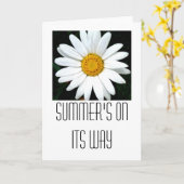 Daisy Kaart (Gele Bloem)