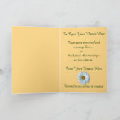 Daisy Kaart Wild Flower Custom Daisy Wenskaart (Binnen)