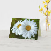 Daisy Kaart Wild Flowers Custom Wenskaarten (Gele Bloem)