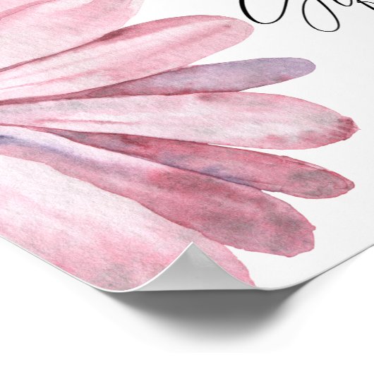 Daisy - KAARTEN EN GESCHENKEN Poster (Hoek)