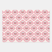 Daisy Kat Face Spint-fect Verjaardagsfeest Inpakpapier Vel (Voorkant 2)