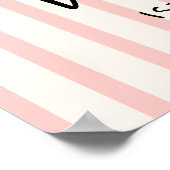 Daisy Kat Face Spint-fect Verjaardagsfeest Poster (Hoek)