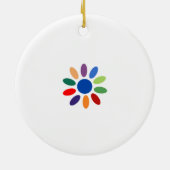 Daisy Keramisch Ornament (Achterkant)