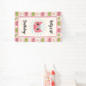 Daisy Kitty verjaardag Spandoek (Insitu)