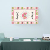 Daisy Kitty verjaardag Spandoek (Beurs)