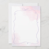 Daisy Kleurrijke Handgetekende 1e Verjaardag Rainb Kaart (Achterkant)