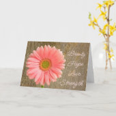 Daisy krijgt een compacte Kaart (Gele Bloem)