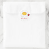 Daisy & Ladybug Gift Party Favorieten Label Sticke (Tas)