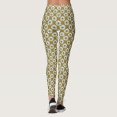 Daisy Leggings White Daisy Wildflower Leggings (Achterkant)
