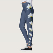 Daisy Leggings Witte Daisy Stretchy Pants (Links)