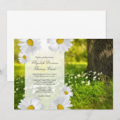 Daisy Lijst met uitnodiging voor weddenschap op we (Voorkant / Achterkant)