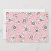 Daisy Little Miss ONEderful Invitation w/Photo Kaart (Achterkant)