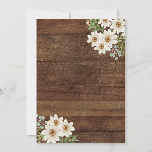 Daisy Little Miss ONEderful verjaardag Kaart (Achterkant)