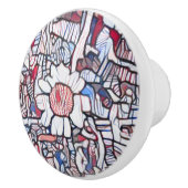 Daisy love keramische knop (Rechts)