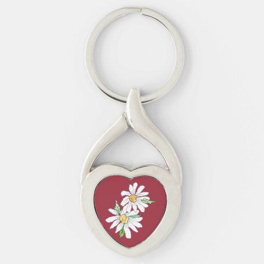 Daisy Love Key ring Sleutelhanger (Voorkant)