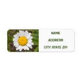 **DAISY LOVER** ADRES ETIKET (Voorkant)