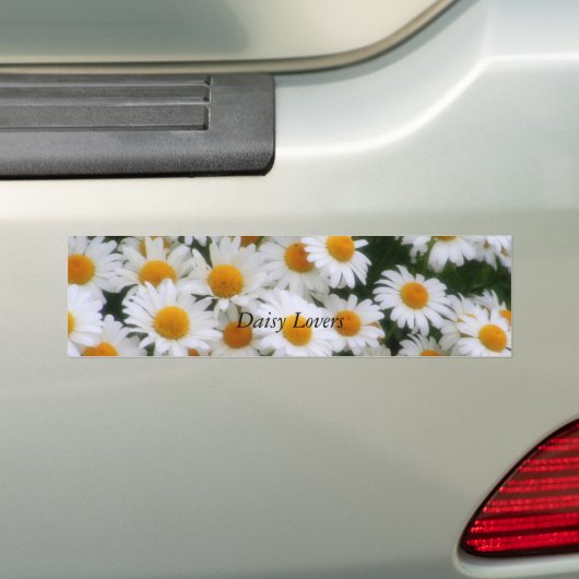, Daisy Lovers Bumpersticker (Op auto)