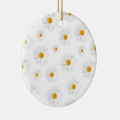 Daisy, madeliefje - heerlijk bloemontwerp keramisch ornament (Rechts)