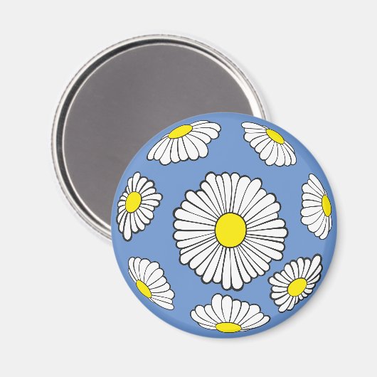 Daisy Magnet (Voorkant / Achterkant)