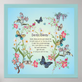 Daisy, maisy, geef me het antwoord wel poster (Voorkant)