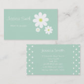 Daisy mammie Calling Card Contactkaartje (Voorkant / Achterkant)