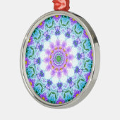 Daisy Mandala Metalen Ornament (Links)