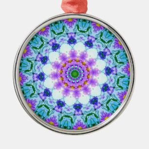 Daisy Mandala Metalen Ornament
