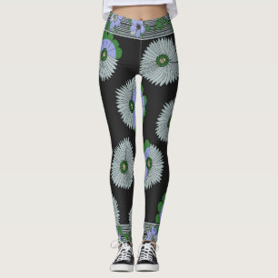 Daisy Manor Sjaalpatroon Leggings