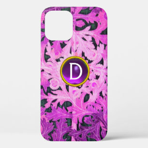 DAISY, MARGUERITE, MARGHERITA MONOGRAM Paarse Bloe Case-Mate iPhone Case