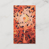 DAISY / MARGUERITE / MARGHERITA VISITEKAARTJE (Achterkant)