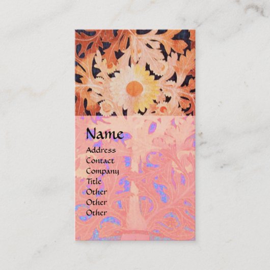 DAISY / MARGUERITE / MARGHERITA VISITEKAARTJE (Voorkant)