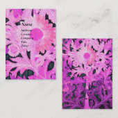 DAISY / MARGUERITE / MARGHERITA VISITEKAARTJE (Voorkant / Achterkant)