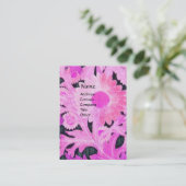 DAISY / MARGUERITE / MARGHERITA VISITEKAARTJE (Staand voorkant)