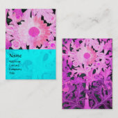 DAISY / MARGUERITE / MARGHERITA VISITEKAARTJE (Voorkant / Achterkant)