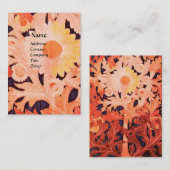 DAISY / MARGUERITE / MARGHERITA VISITEKAARTJE (Voorkant / Achterkant)