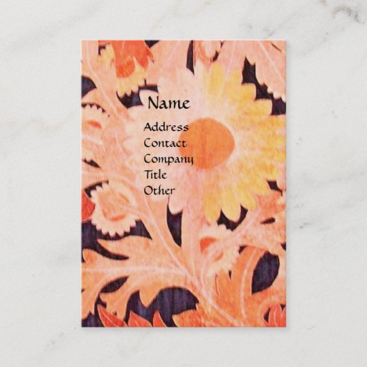 DAISY / MARGUERITE / MARGHERITA VISITEKAARTJE (Voorkant)