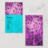 DAISY / MARGUERITE / MARGHERITA VISITEKAARTJE (Voorkant / Achterkant)