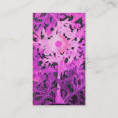 DAISY / MARGUERITE / MARGHERITA VISITEKAARTJE (Achterkant)