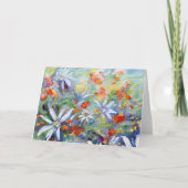 Daisy Meadow Blank Notecard Bedankkaart (Voorkant)