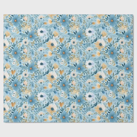 Daisy Meadow Design Cadeaupapier (Vlak)