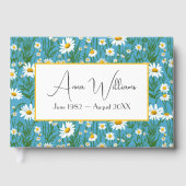 Daisy Meadow for Memorial Service Gastenboek (Voorkant)